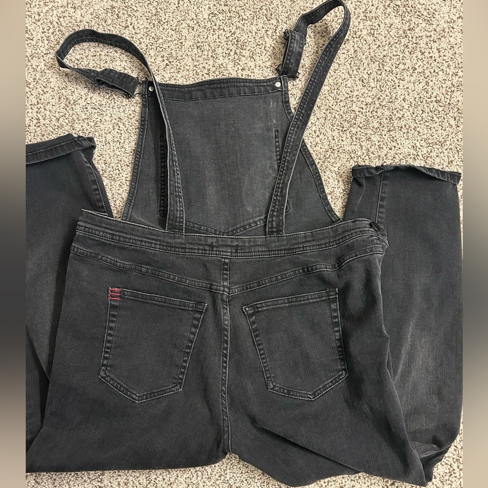 BDG Black Overalls - Picture 3 of 5